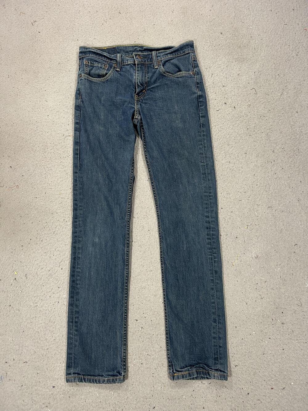 Levis 511 Jeans Mens 29 Blue Slim Fit Stretch Denim Medium Wash Zip Fly